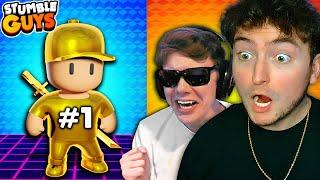 Can 2 YouTubers Beat #1 Stumble Guys PRO?