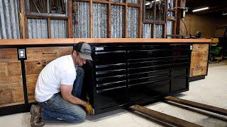 Shop Workbench pt. 3 - Dynamite Box Drawer Fronts and Toolbox