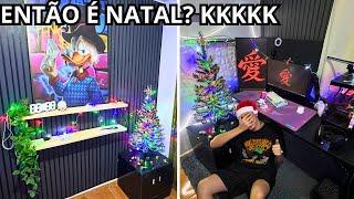 Tunando Meu Setup pro NATAL KKKK Ficou chave