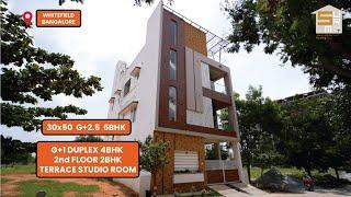 "Discover Modern Luxury: 30x50 G+2.5 Floors | Surmount Enterprises Pvt - Completed Project Tour"