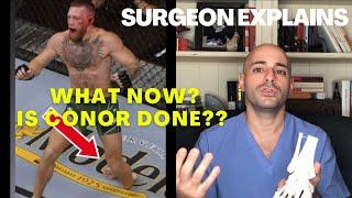 Ringside Doctor Explains Conor McGregor SEVERE LEG FRACTURES - UFC 264