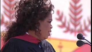 Oprah Winfrey's 2008 Stanford Commencement Address