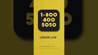 Ford Lemon Law Commercial