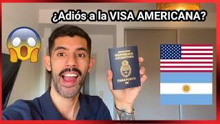 Argentina dice BYE a la VISA AMERICANA ?   