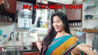 MY KITCHEN TOUR(INDIAN FAMILY KITCHEN TOUR)AAJ BANAYI SIMPLE ODIA KHANA (DAL CHAWAL aur ALOO CHOKHA)