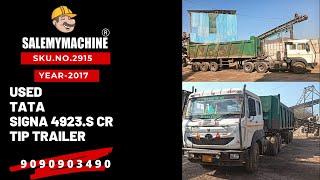 USED  TIP TRAILER  FOR SALE l USED CONSTRUCTION EQUIPMENT FOR SALE l SALEMYMACHINE