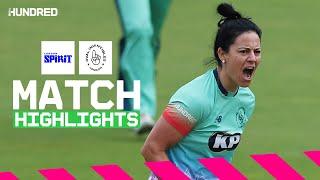 UNBELIEVABLE finish at Lord’s!  | London Spirit vs Oval Invincibles Highlights