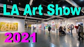 LA ART SHOW 2021 Walk Around POV 4K