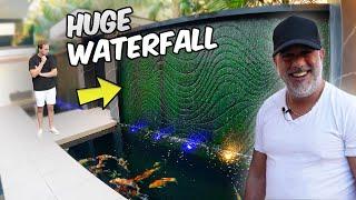 Amazing Koi Pond and Waterfall Design! Beverly Hills