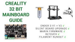 Creality 32 bit V4 board guide - Ender 3 V2, BLtouch & more