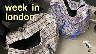 week in my life london vlog | living alone, vintage haul