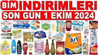 BİM İNDİRİMLERİ BU HAFTA | BİM AKTÜEL SON GÜN 1 EKİM İNDİRİM KATALOĞU | BİM TEMİZLİK VE GIDA