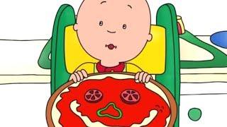 Caillou Makes Pizza | Caillou Cartoon