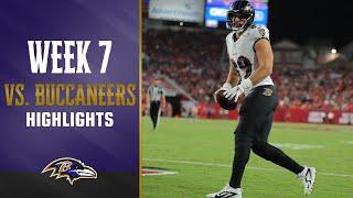 Full Game Highlights: Ravens at Buccaneers, Week 7 | Baltimore Ravens