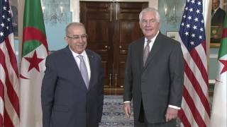 Secretary Tillerson Meets With Algerian Foreign Minister Lamamra