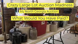 Crazy Large Lot Auction Madness - My North Georgia Kyle Waters Auction 04-27-24