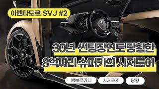 [ENG SUB] 람보르기니 아벤타도르 SVJ 로드스터 썬셋 썬팅 2편 "문짝이 위로 열리는 차는 어떻게 썬팅하느냐 하면..."