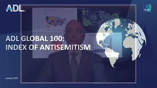 ADL Global 100: Index of Antisemitism: 46% of adult population harbor antisemitic attitudes