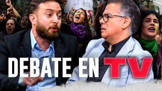 Agustín Laje Vs Periodista F3minist4 *DEBATEN* sobre el #8m