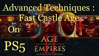 Age of Empires II: Definitive Edition on the PS5 : Advanced Techniques : Fast Castle Age !