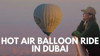 Hot Air Balloon ride Dubai - Suus de Brock will take you in this adventure