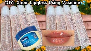 DIY: Clear Lipgloss With Vaseline (NO VERSAGEL)