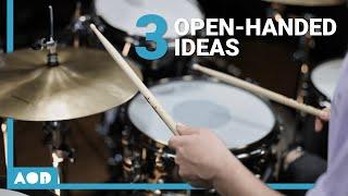 3 Drumming Ideas You Can Only Play Open-Handed | Drumlesson With Max Hofmann