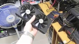 Игровая видеокарта по дешману в 2020. RX470 Mining Edition без видеовыходов.