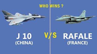 Comparison of China's J10 vs France Rafale fighter jet