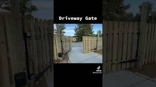 Automatic Dual Swing Gate Opener for my Driveway! 5% OFF link in description