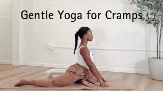 Yoga for period cramps and pms | Gentle yoga for menstruation