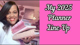 MY #2025 #PLANNER LINE UP!  AND MORE!  SEE WHAT PLANNERS I AM USING THIS YEAR!