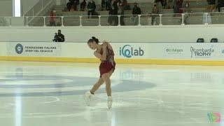 Alysa LIU USA Short Program Lombardia Trophy 2021