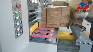 Automatic Folding Gluing Stitching Machine, Corrugated Box Folder Gluer Stitching Machine