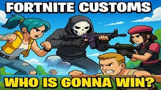  LIVE: Fortnite Live Customs  ZERO BUILD & BUILD