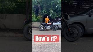 How’s the Interceptor 650? #shorts #shortsvideo #srinivasganesh #interceptor650