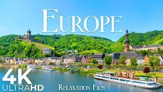 Europe 4K - Scenic Relaxation Film with Meditation Relaxing Music - Video Ultra HD