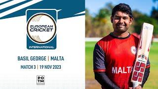 POTM: B.George - MLT vs CYP | Highlights | ECI Malta-Cyprus 2023 | 19 Nov 2023 | ECI23.155