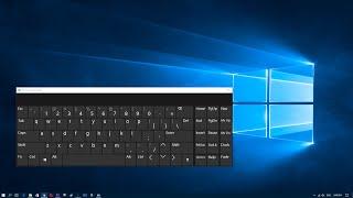 On Screen Keyboard In Windows 10  and Changing the Keyboard Language