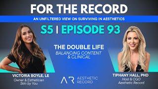 Episode 93: The Double Life: Balancing Content with Clinical with Victoria Boyle, LE