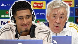  LIVE | Jude Bellingham and Carlo Ancelotti pre-match press conference | Liverpool v Real Madrid