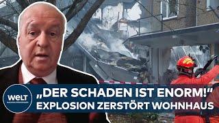 DEN HAAG: Explosion zerstört Mehrfamilienhaus – Enormer Schaden, 20 Vermisste, vier Verletzte