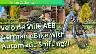 Velo de Ville AEB 990 & AEB 890 Comfort eBikes Made in Germany - Review & Ride Test