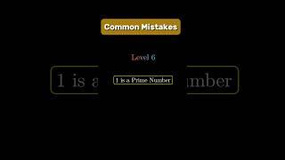 Part 2 | Common Mistakes in Mathematics #maths