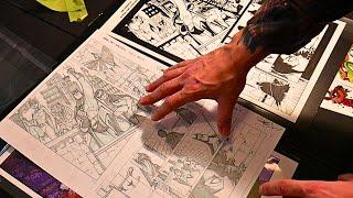 Buying Original Published Comic Book Art for our Personal Collection Directly from the Creator!