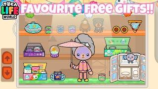 HERE ARE MY FAVOURITE FREE GIFTS | TOCA LIFE WORLD | DAISY GAMES