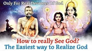 This is the EASIEST METHOD to EXPERIENCE God || Ramakrishna Paramahamsa