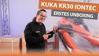 Unboxing KUKA KR30 Iontec mit KRC4 Steuerung und Zubehör | Werner Hampel - Der Roboterkanal