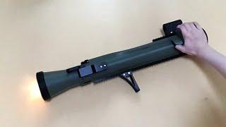 HHO gas powered 50mm Recoilless Launcher