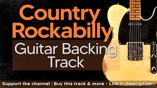 Country Rockabilly Guitar Backing Track Jam in E